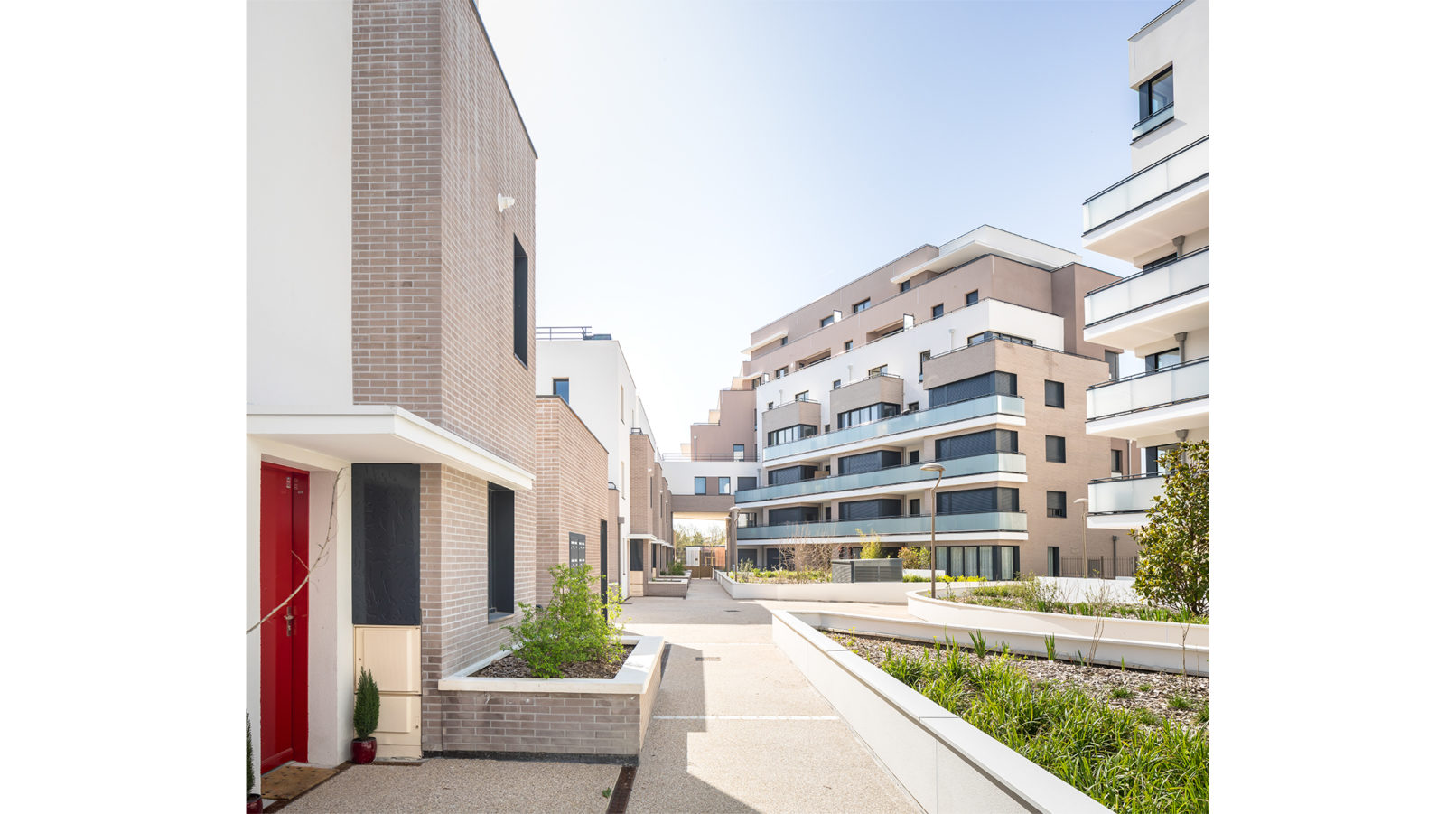 ZAC de la Petite Arche 119 logements B A Architectes